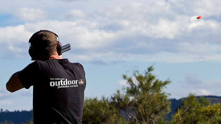 Clay Pigeon Shooting near Newcastle with The North East Outdoor Pursuits Centre
